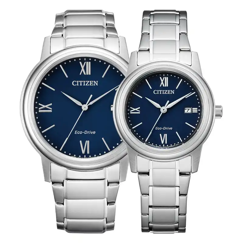 ست ساعت مچی عقربه ای زنانه و مردانه سیتی زن مدل FE1220-89L AW1670-82L