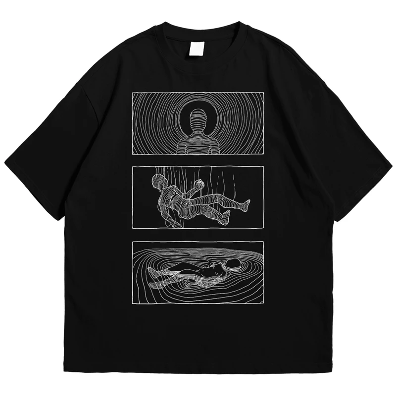 تی‌شرت آستین کوتاه زنانه مدل مدیتیشن کد 77707