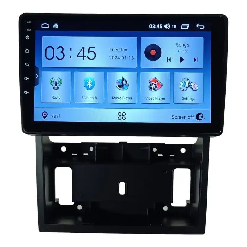 پخش کننده تصویری خودرو مدل اندروید Golden24 مناسب برای سمند سورن