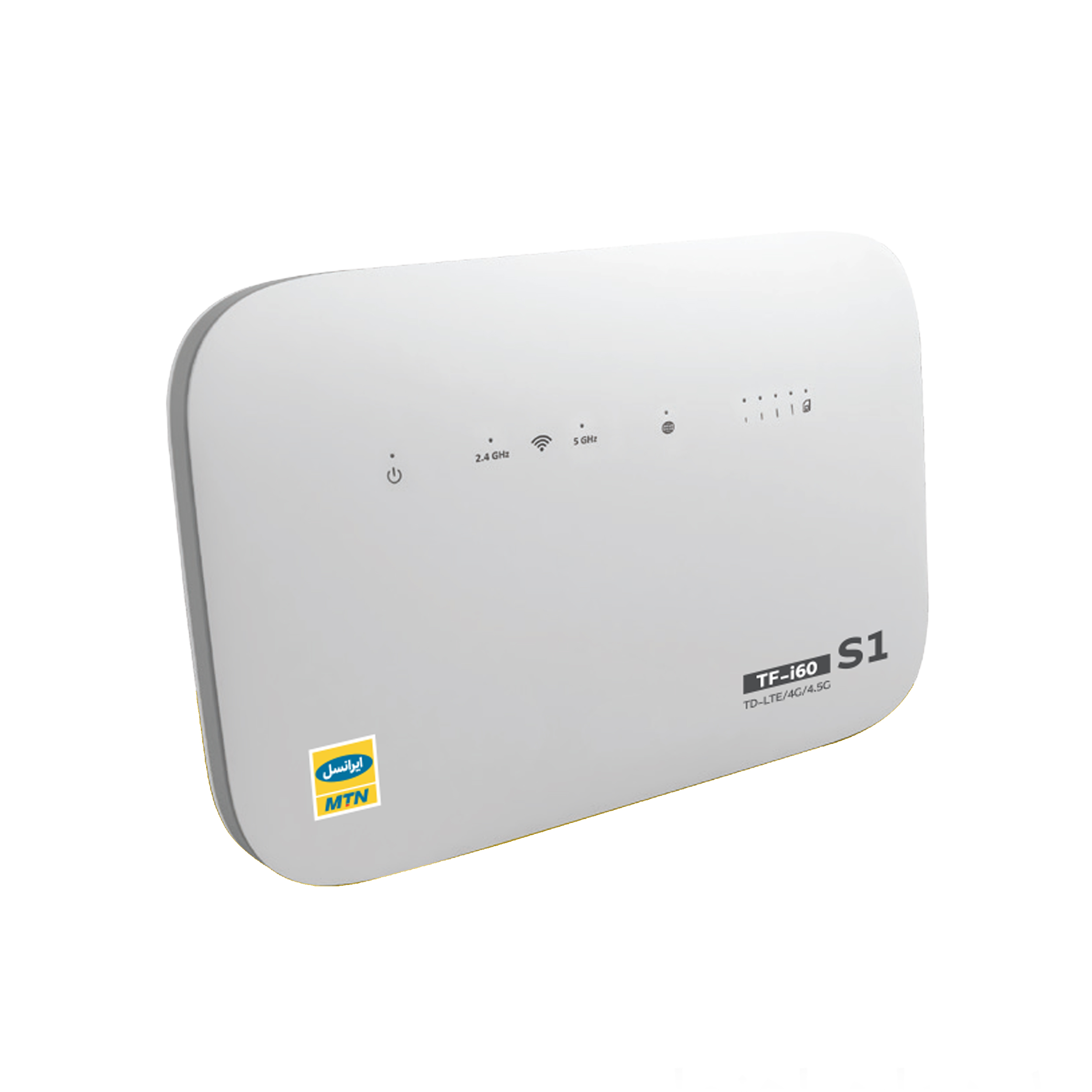 مودم 4G/TD-LTE ایرانسل مدل TFi60-S1 به همراه سیم کارت و 50 گیگ اینترنت یکماهه و 360 گیگ اینترنت یکساله بین الملل