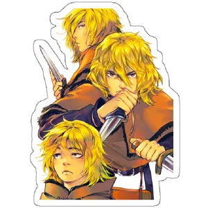 استیکر لپ تاپ مدل Thorfinn