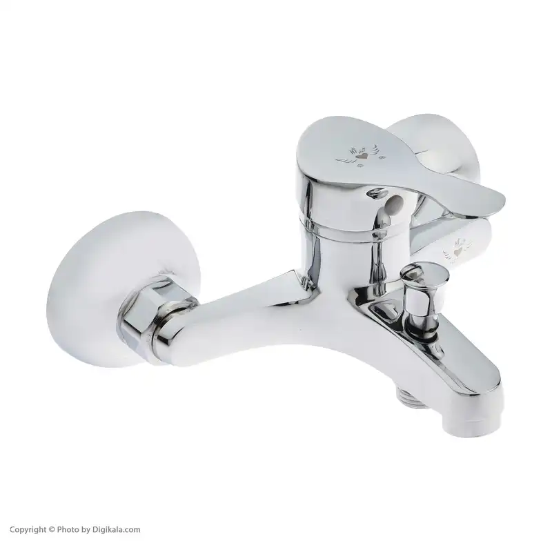 شیر حمام های پلاس مدل لوکا به همراه دوش حمام
