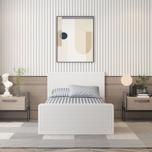تخت خواب یک نفره اعیان مدل FH813 سایز 120x200 سانتی متر