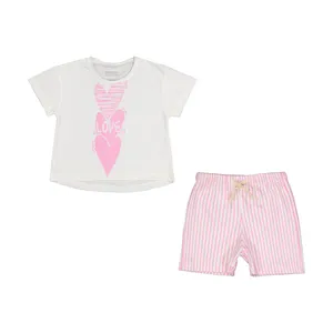 ست تی شرت و شلوارک دخترانه ایزی دو مدل 21812240782