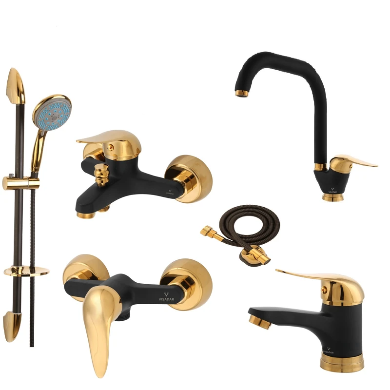 ست شیرآلات ویسادار مدل آرسس مجموعه 6 عددی