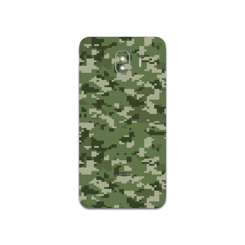برچسب پوششی ماهوت مدل Army-Green-Pixel مناسب برای گوشی موبایل سامسونگ Galaxy J4