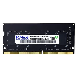رم لپ تاپ DDR4 تک کاناله 3200 مگاهرتز CL22 راموس مدل RM4SAG ظرفیت 16گیگابایت