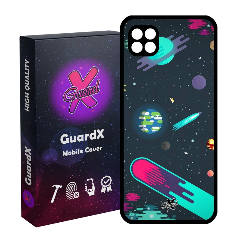 کاور گارد ایکس طرح Galaxy مدل Glass10073 مناسب برای گوشی موبایل سامسونگ Galaxy A22 5G