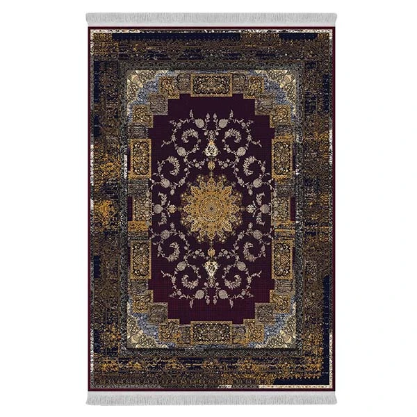 فرش پارچه‌ای دفه مدل فرشینه طرح مدرن کد 403