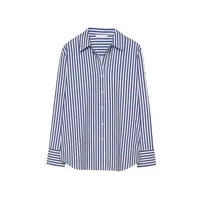 شومیز آستین بلند یقه برگردان زنانه استرادیواریوس مدل 10047