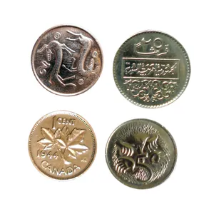 سکه تزئینی مدل AS-95 مجموعه 4 عددی