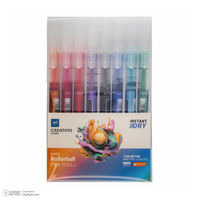 روان نویس کریتورز کلاس مدل Monet کد 0.5 بسته 8 عددی