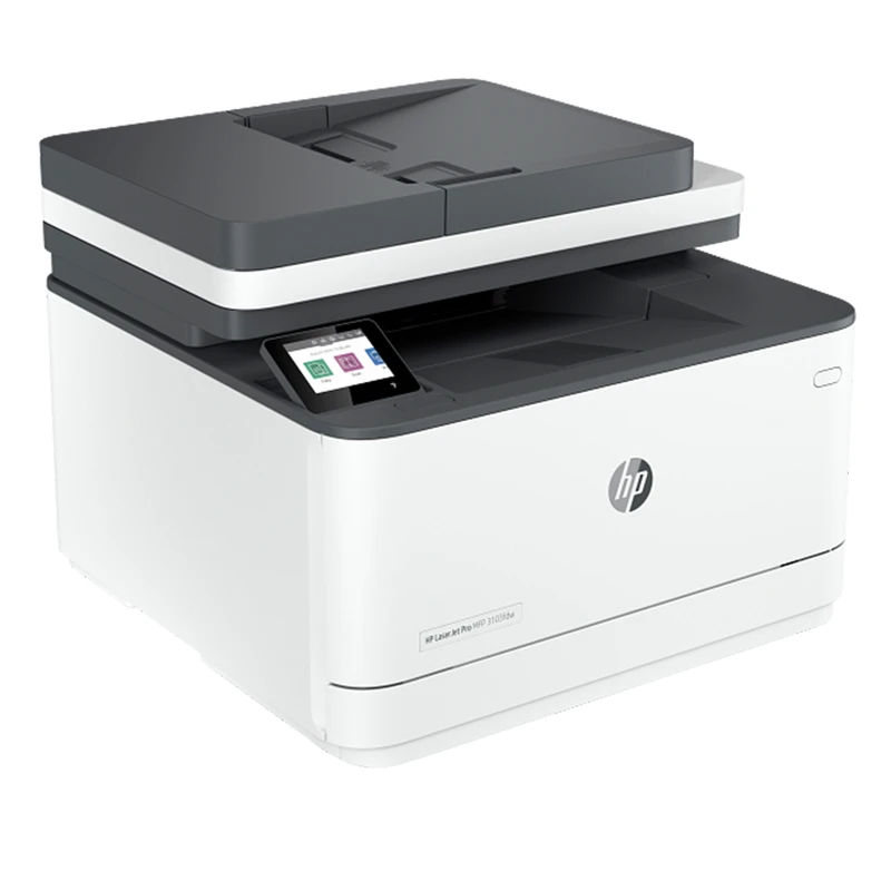پرینتر لیزری چند کاره تک رنگ اچ پی مدل LaserJet Pro MFP 3103fdw با اتصال بی‌سیم و باسیم سایز چاپ A4 با قابلیت چاپ دورو خودکار
