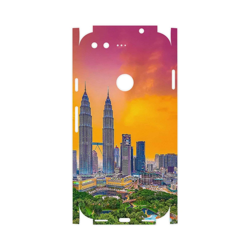 برچسب پوششی ماهوت مدل City of Kuala Lumpur-FullSkin مناسب برای گوشی موبایل گوگل Pixel