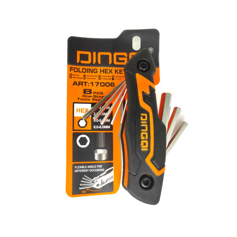 آچار آلن دینگشی مدل ART-17006 مجموعه 8 عددی