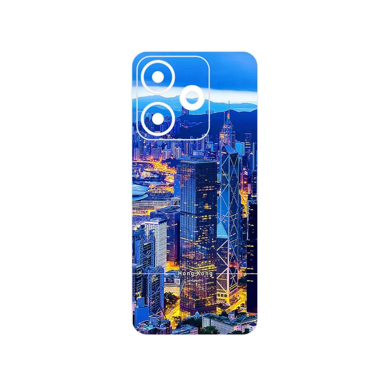 برچسب پوششی ماهوت مدل Hong Kong City مناسب برای گوشی موبایل شیائومی Redmi 13x