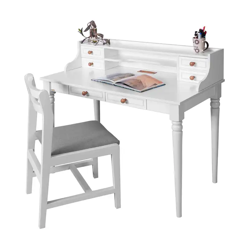 ست میز تحریر و صندلی گنجینه مدل افرا