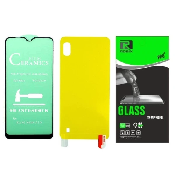 محافظ صفحه نمایش وپشت روبیکس مدل CR-A10مناسب برای گوشی موبایل سامسونگ Galaxy A10