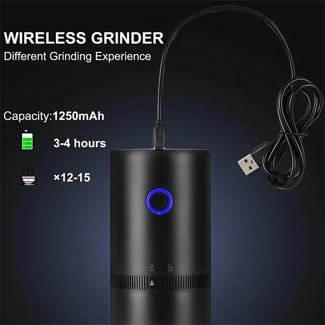 آسیاب قهوه شارژی مدل gel30