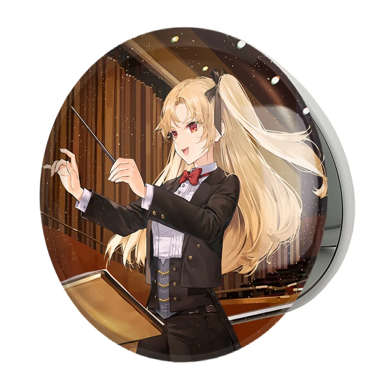 آینه جیبی خندالو طرح بازی آزور لین (Azur Lane) مدل تاشو کد 34229