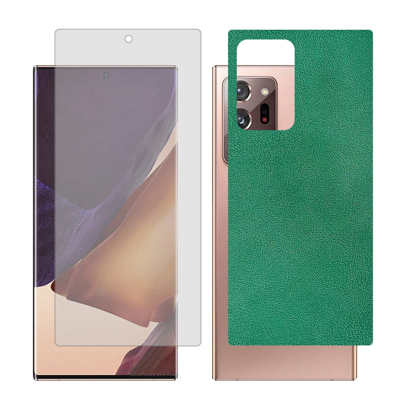 محافظ صفحه نمایش مات گلس مدل together مناسب برای گوشی موبایل سامسونگ Galaxy Note20 Ultra 5G  به همراه برچسب پوششی پشت گوشی
