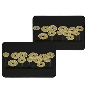 زیربشقابی طرح گل کد 8889 بسته 2 عددی 