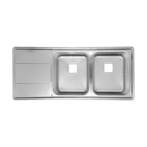 سینک ظرفشویی توکار پرنیان استیل مدل PS 1215