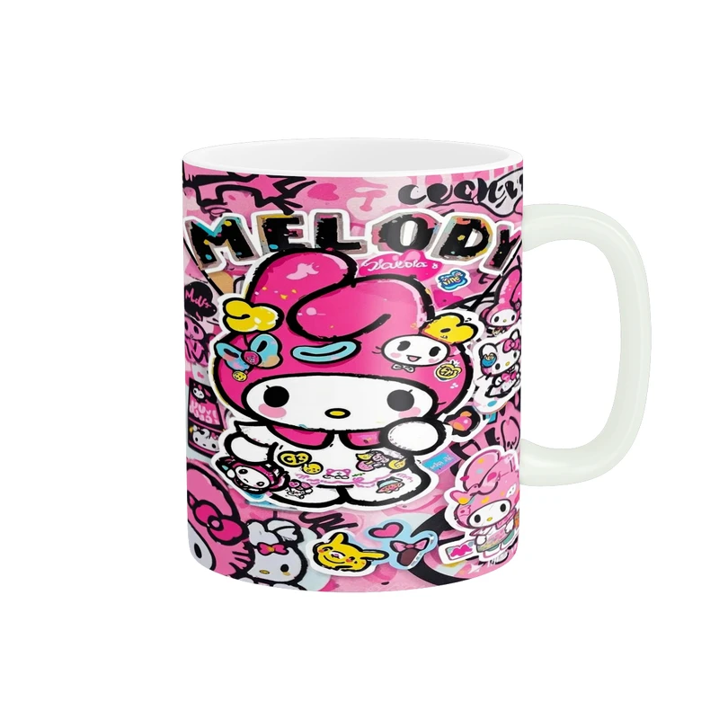 ماگ پادآفرین مدل کارتونی طرح ملودی کد p9075