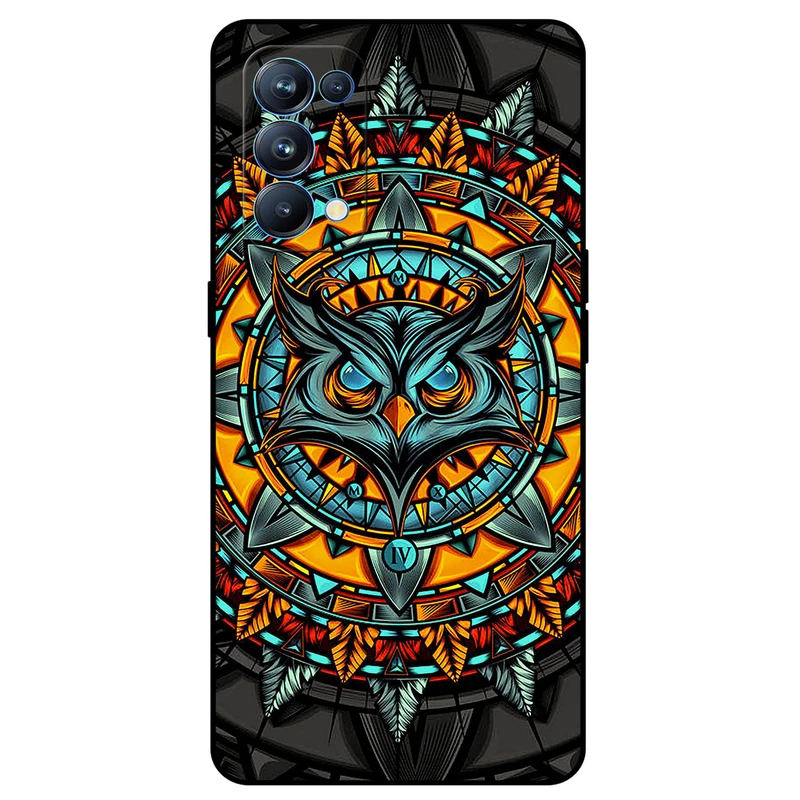 کاور مگافون طرح جغد مدل 1903 مناسب برای گوشی موبایل اوپو Reno 5 Pro 5G