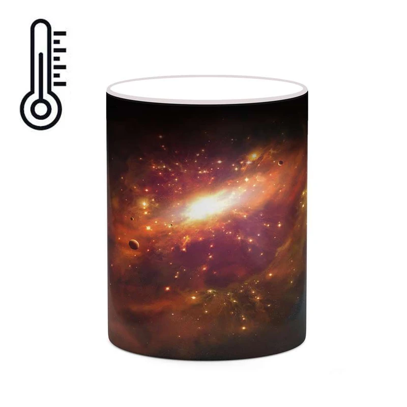 ماگ حرارتی کاکتی مدل فضا و کهکشان کد mgh20036