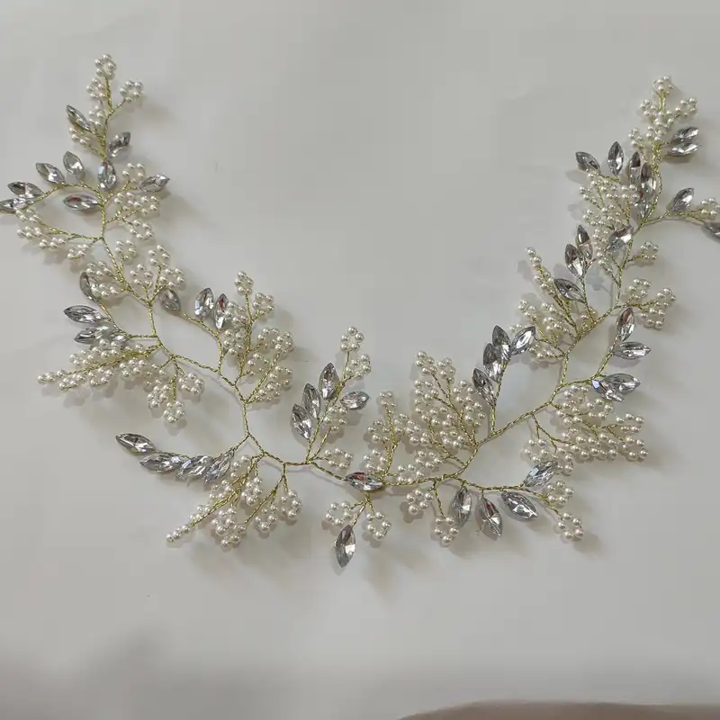 ریسه مو مدل مروارید و نگین