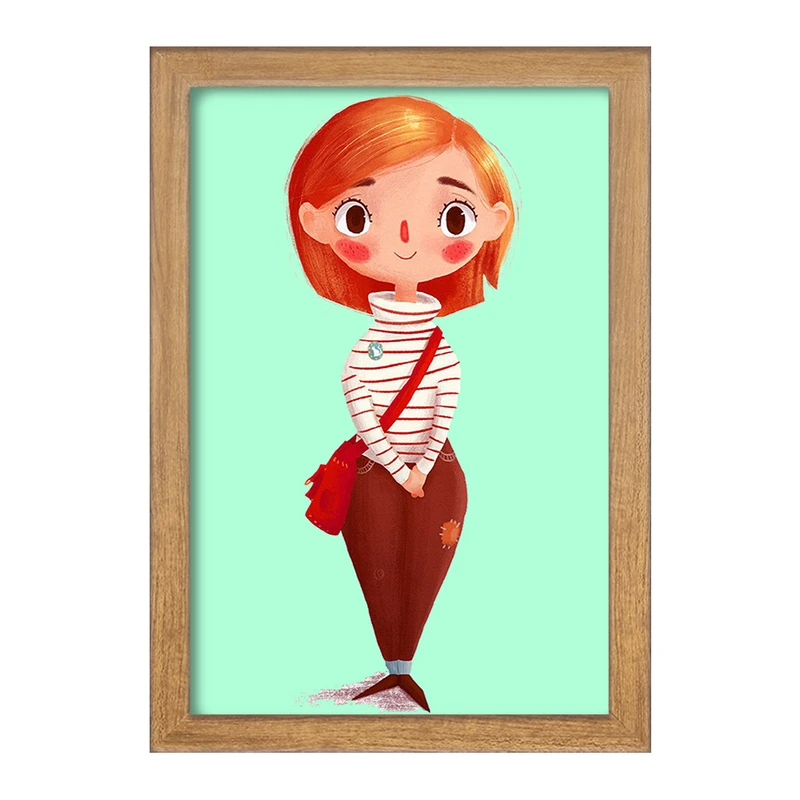 تابلو خندالو مدل دخترانه فانتزی کد 25742