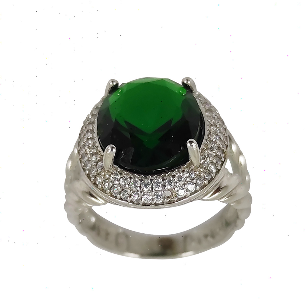 انگشتر نقره زنانه سلین کالا مدل مریم زمرد انگشتر نقره زنانه سلین کالا مدل مریم زمرد