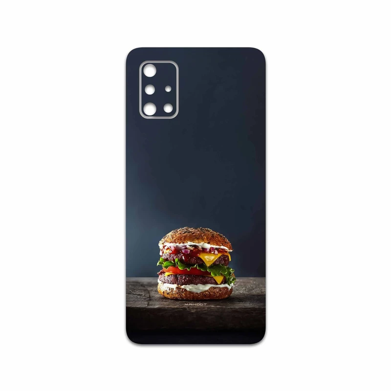 برچسب پوششی ماهوت مدل Hamburger مناسب برای گوشی موبایل سامسونگ Galaxy A71