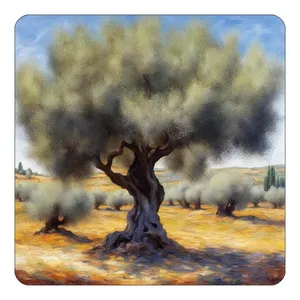 مگنت کاکتی طرح نقاشی رنگ روغن مدل mp69736
