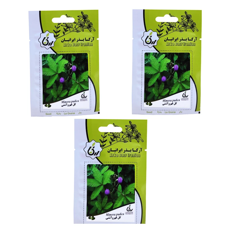 بذر گل قهر و آشتی آرکا بذر ایرانیان کد 002 مجموعه 3 عددی