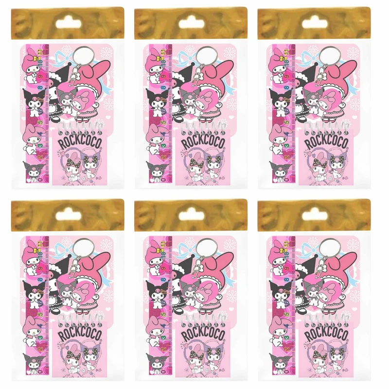 بسته لوازم تحریر مدل کرومی و ملودی 4 بسته 6 عددی 