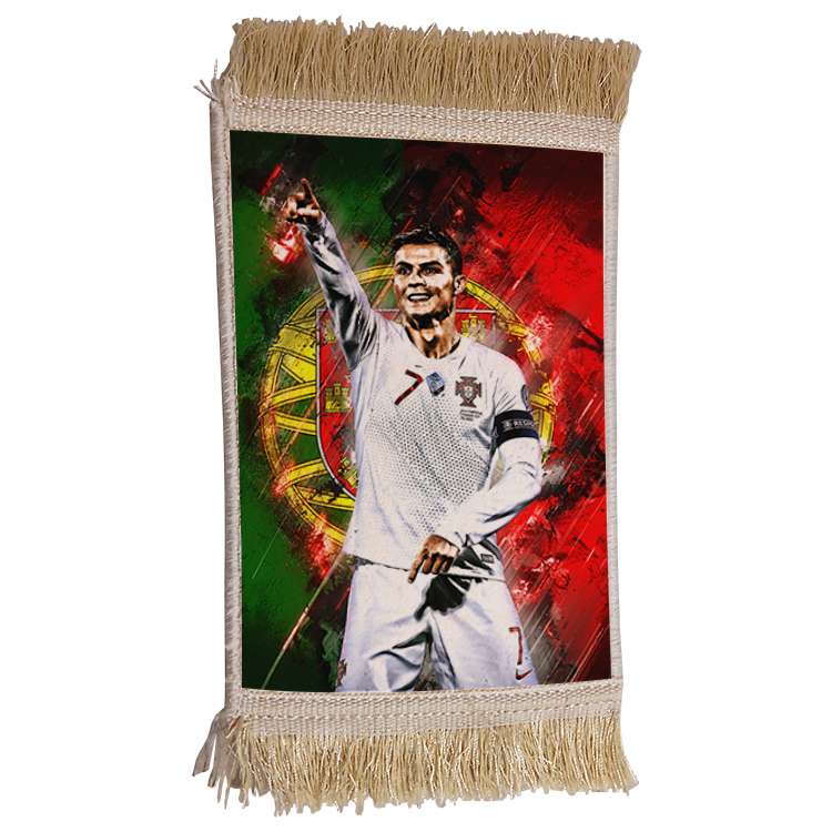 فرش ماشینی دیوارکوب مدل رونالدو کد 386