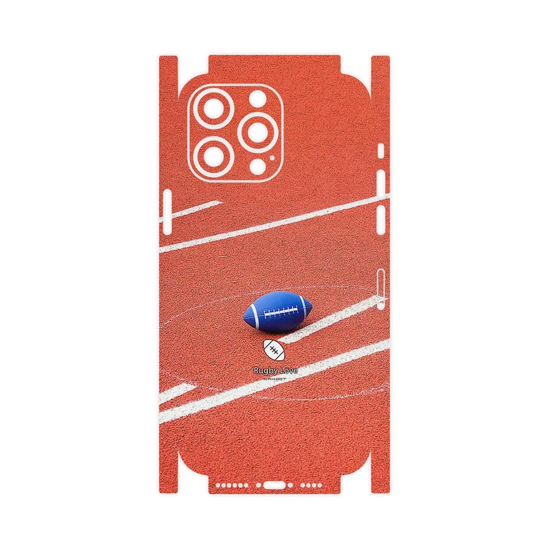 برچسب پوششی ماهوت مدل Rugby football-FullSkin مناسب برای گوشی موبایل اپل iPhone 14 Pro Max