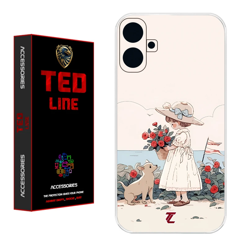 کاور تدلاین طرح دختر کد 1208 مناسب برای گوشی موبایل سامسونگ Galaxy A06