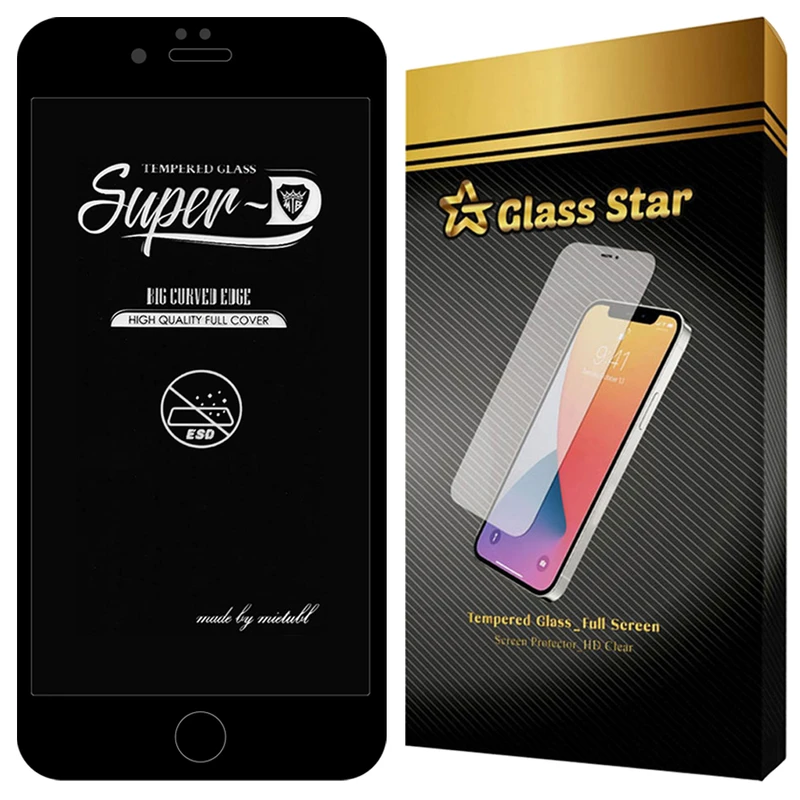 محافظ صفحه نمایش شیشه ای گلس استار مدل SUPRDG مناسب برای گوشی موبایل اپل iPhone 6 Plus