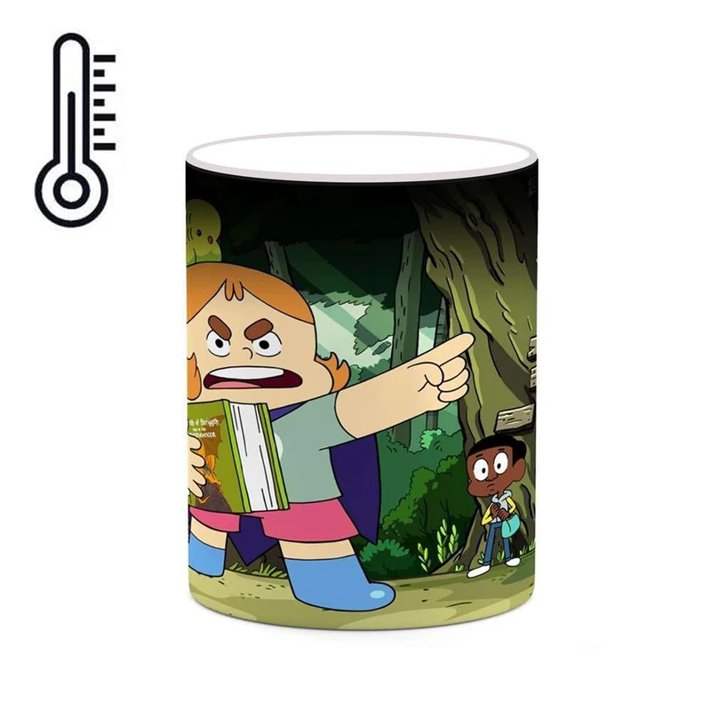 ماگ حرارتی کاکتی مدل کارتون Craig Of The Creek کد mgh22435