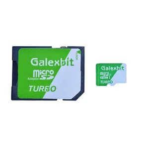 کارت حافظه microSDHC گلکسبیت مدل Turbo کلاس 10 استاندارد UHS-I سرعت 70MBps ظرفیت 64 گیگابایت به همراه آداپتور SD