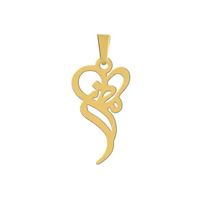 آویز گردنبند هایکا مدل مادر کد a.h 257