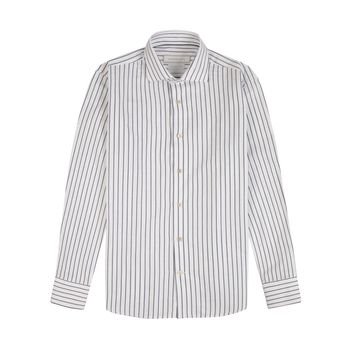 پیراهن آستین بلند یقه برگردان مردانه کروم مدل 2610105