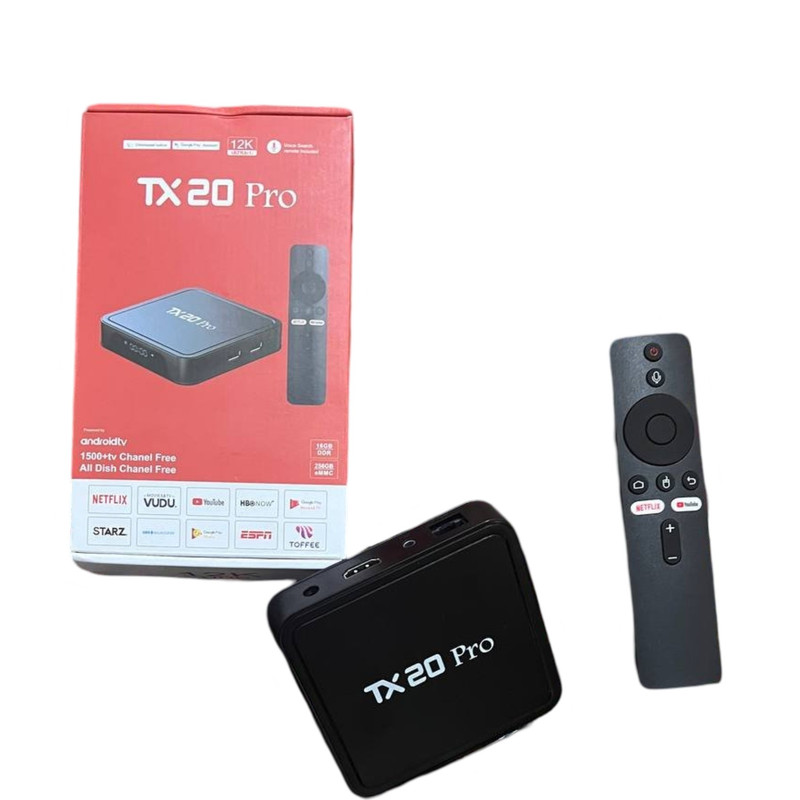 اندروید باکس مدل tx20 pro