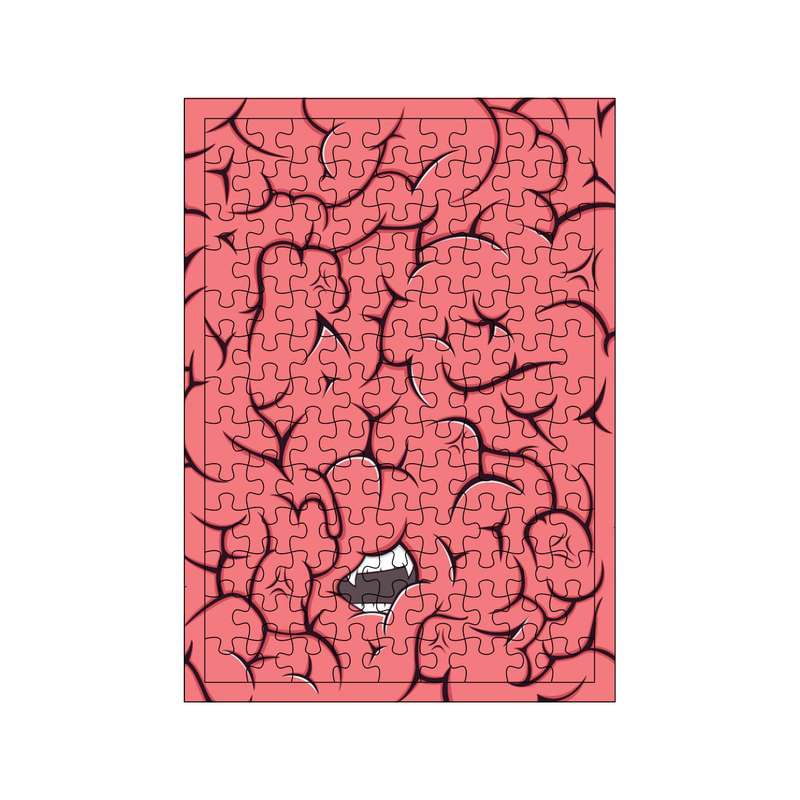 پازل 117 تکه مدل مغز کد 1587