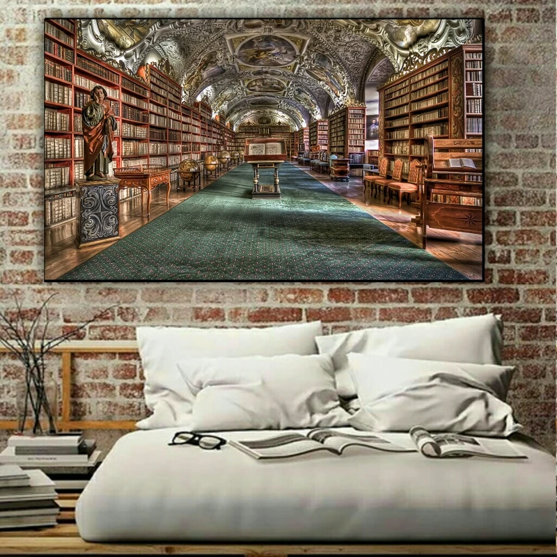 استیکر طرح زیابترین کتابخانه جهان مدل SDA301