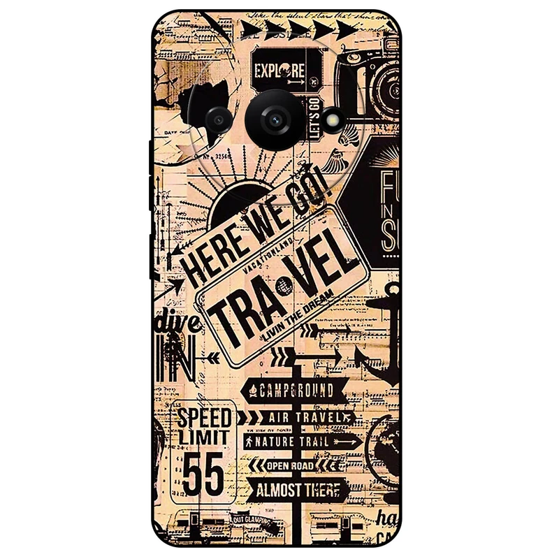 کاور مگافون طرح مسافرت مدل 8098 مناسب برای گوشی موبایل شیائومی Poco C61
