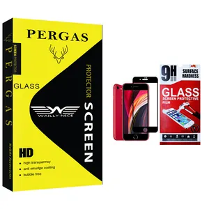 Waily Nice Pergas Glass Screen Protector For Apple Iphone se 2020
